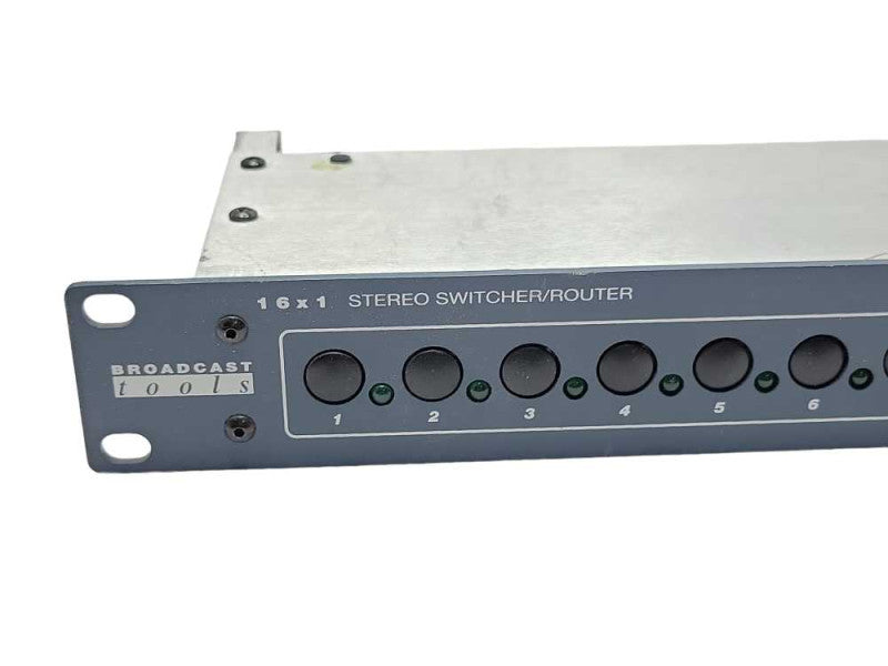 Broadcast tools 16x1 Stereo switcher/Router _