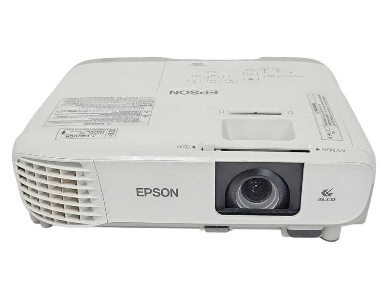 Epson Powerlite X39 H855A HDMI Projector 3023 Lamp Hours, No Remote READ _