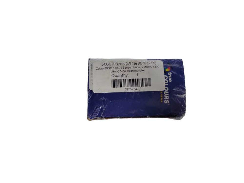Zebra True Colours Card Printer Ribbon YMCKO 330 Images 800015-540 Q!