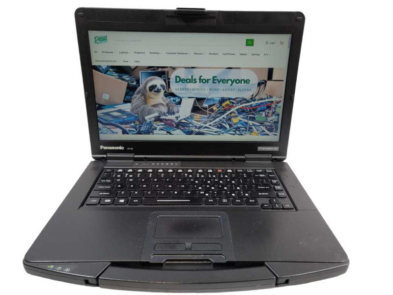 Panasonic ToughBook CF-54 I5-6300U @ 2.40GHz, 8GB DDR4, 500GB HDD, 7570 HOURS Î²