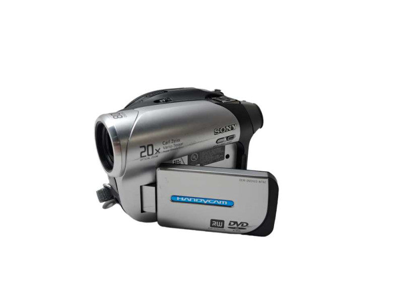Sony Handycam DCR-DVD103 Camcorder Nightshot 20x Optical Zoom * No Battery* )