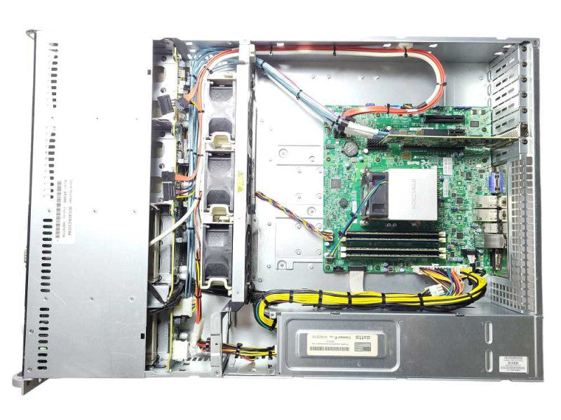 Supermicro X10SLH-F CSE-825 Xeon E3-1220 v3 @ 3.10GHz 32GB DDR3 SAS9211-8i 3.5\\"  $