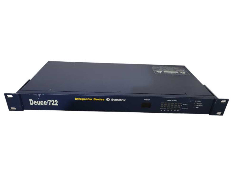 Symetrix Integrator Series Deuce 722 Processor i449 !