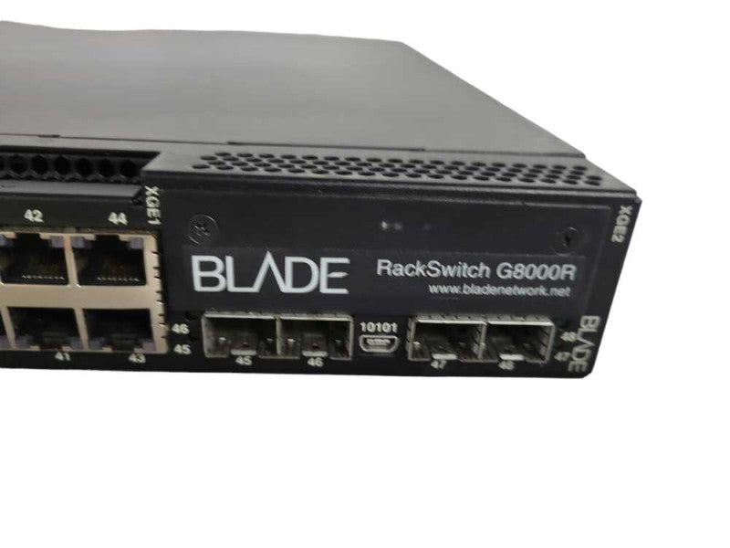 IBM Blade Rackswitch G8000 G8000R 48-Port Gigabit 4xSFP Switch Dual PSU !
