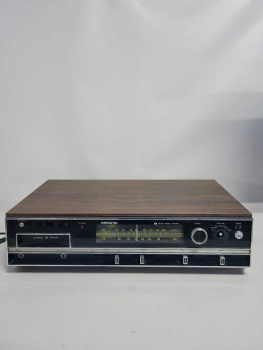 Vintage SOUNDESIGN Stereo 8 Track Player / AM-FM Reciever + Speakers(AS-IS)