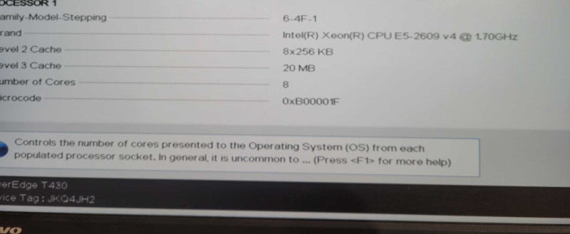 DELL PowerEdge T430 Intel Xeon E5-2609 v4 @2.40GHz 64GB RAM !