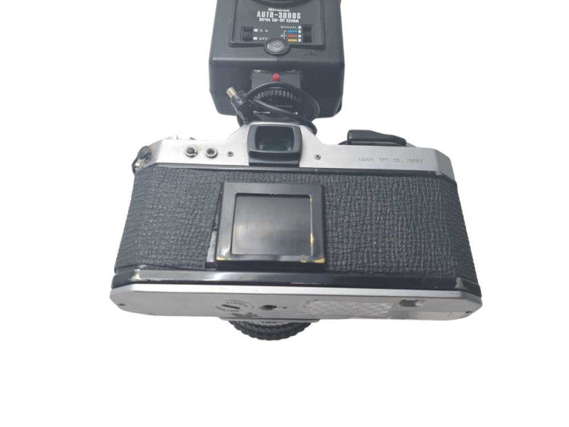 Asahi Pentax K2 35mm SLR Film Camera, SMC Pentax 1:1.4/50mm Lens + Flash )