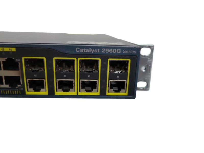 Cisco Catalyst 2960G WS-C2960G-48TC-L 48-Port Gigabit Managed Ethernet Switch !