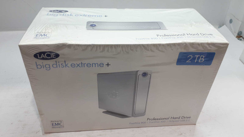 LaCie d2 Big Disk Extreme + hard drive - 2 TB - FireWire / FireWire 800/ USB  &