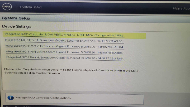 Dell PE R630 - 2x Xeon E5-2640 v3 | 64GB RAM | PERC H730P MINI | 2xPSU NO HDD
