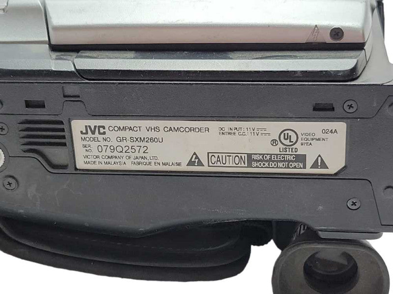 JVC Compact VHS Camcorder GR-SXM260U READ _