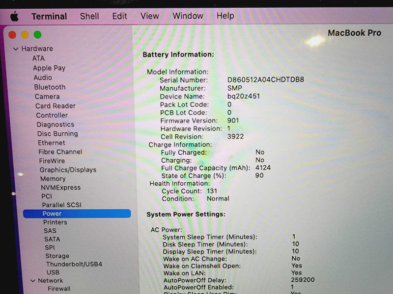 Apple Macbook Pro 2016 13\\" Core i7-6567U @ 3.3GHz 16GB DDR3 250GB SSD (