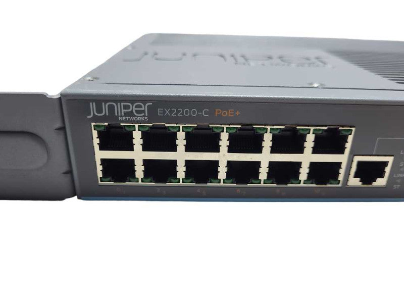 Juniper EX2200-C PoE+ EX2200-C-12P-2G Switch $