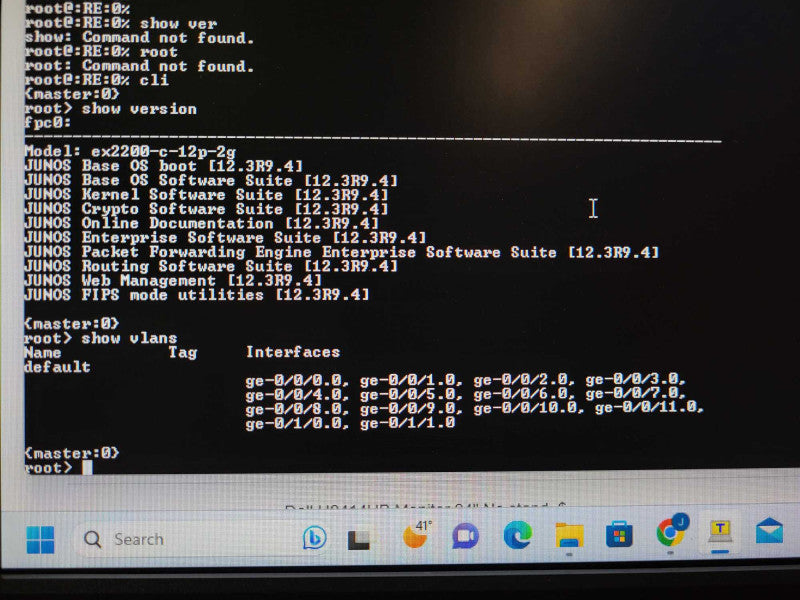 Juniper EX2200-C PoE+ EX2200-C-12P-2G Switch $