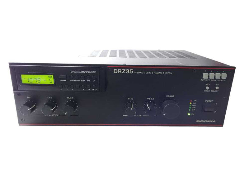 Bogen - DRZ35 4-ZONE Music Paging System READ $