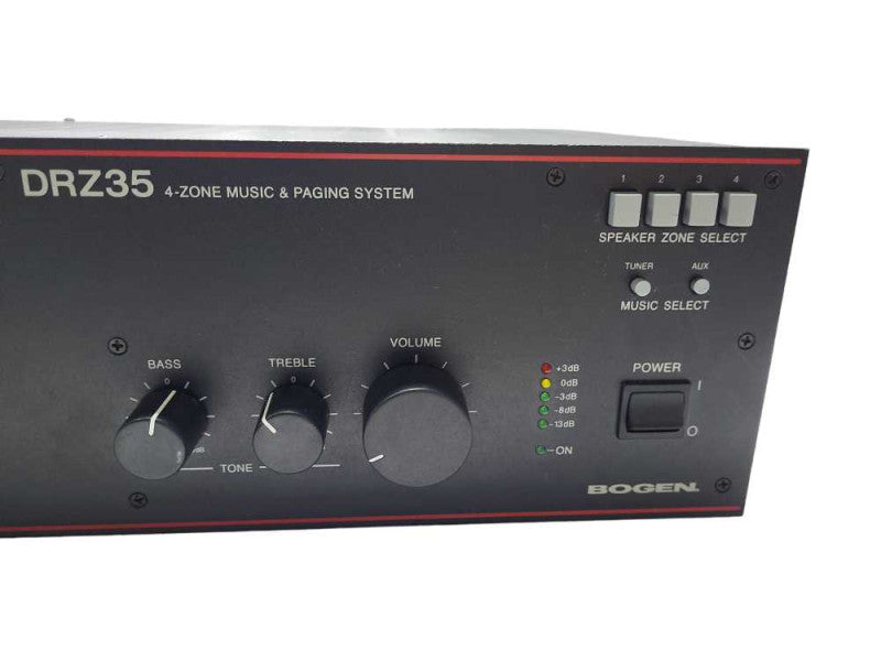 Bogen - DRZ35 4-ZONE Music Paging System READ $