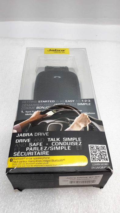 Jabra Drive Bluetooth in-car Speakerphone Drive and Talk Simple and Safe NEW &