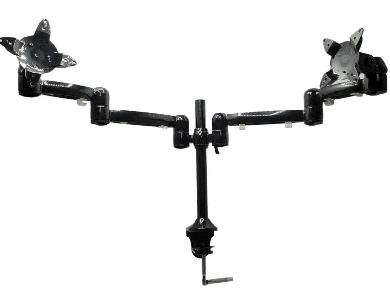 Table mounted Dual Arm Monitor stand, READ Q_
