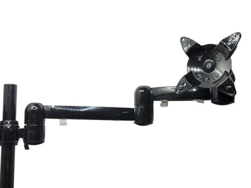 Table mounted Dual Arm Monitor stand, READ Q_