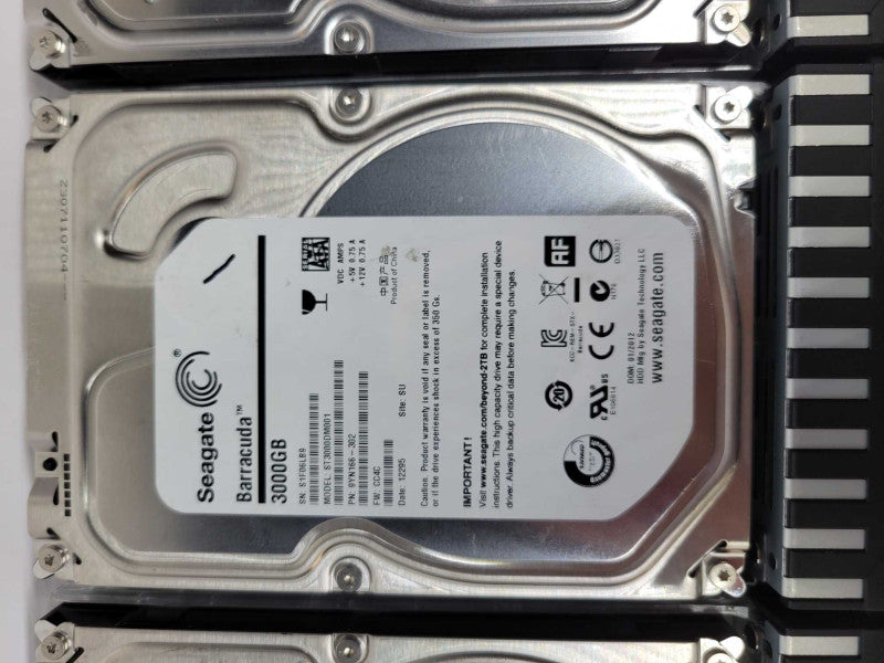 Datto S3B3000 4 Bay 3.5\\" NAS Intel Xeon D-1521 2.4GHz 32GB RAM 4x3TB HDD