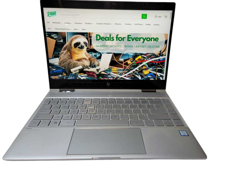 HP Spectre x360 Convertible i7-8550U @ 1.80GHz, 16GB DDR3, 512GB m.2  Î²