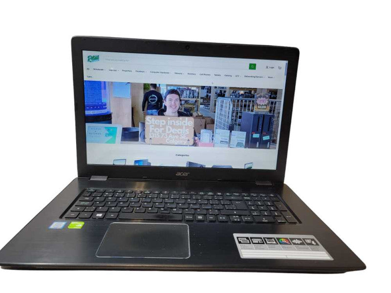 Acer Aspire E5-774 i5-7200U @ 2.50GHz, 12GB DDR4, 2GB GeForce 940MX, 256GBm.2 Î²