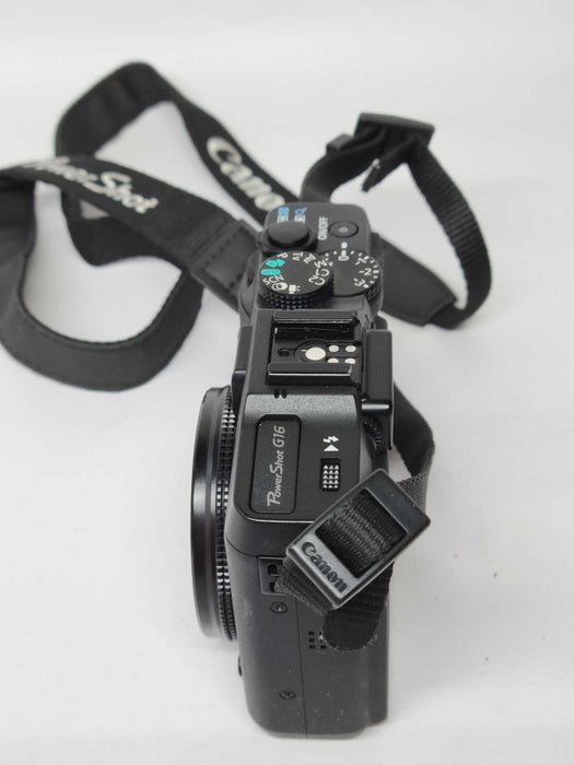 Canon PowerShot G16 Digital Camera 12.1MP 1080P/60p (READ)