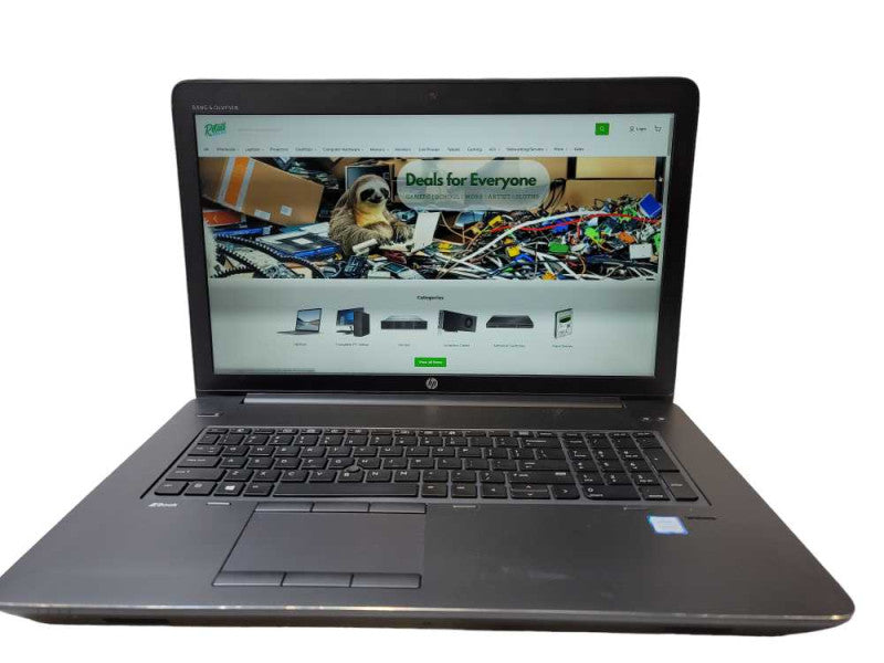 HP ZBook 17 G4 i7-7820HQ @ 2.90GHz, 32GB DDR4, 512GB + 1TB m.2 Î²