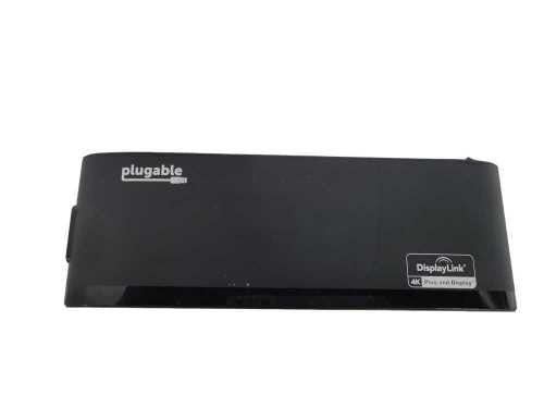 Plugable UD6950H USB 3.0 Dual 4K Display Horizontal Docking Station Q!