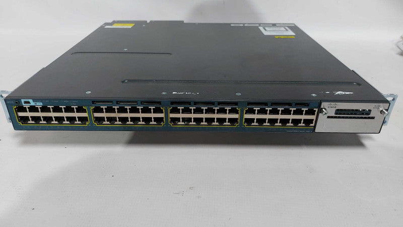 Cisco Catalyst ws-3560x series gigabit PoE+ network switch WS-C3560X-48P  #