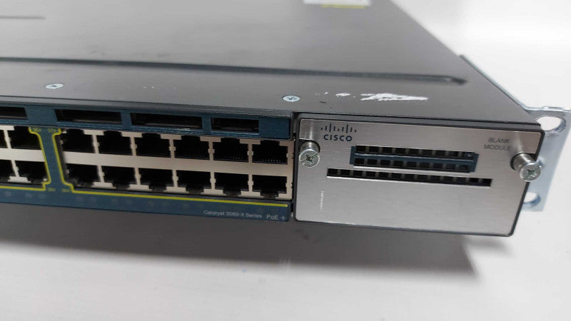 Cisco Catalyst ws-3560x series gigabit PoE+ network switch WS-C3560X-48P  #