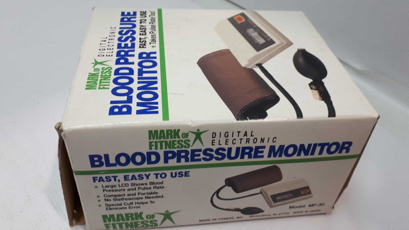 Blood Pressure Monitor- MF30 &