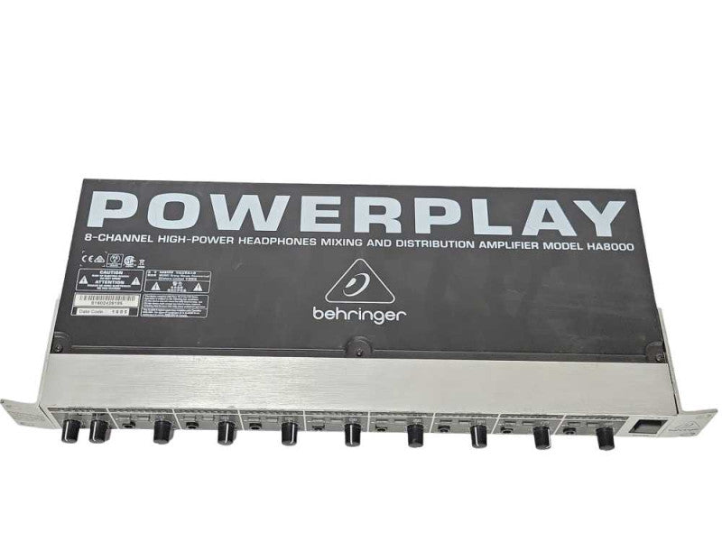 Behringer PowerPlay 8-Channel Headphones mixing & distribution amp, READ _