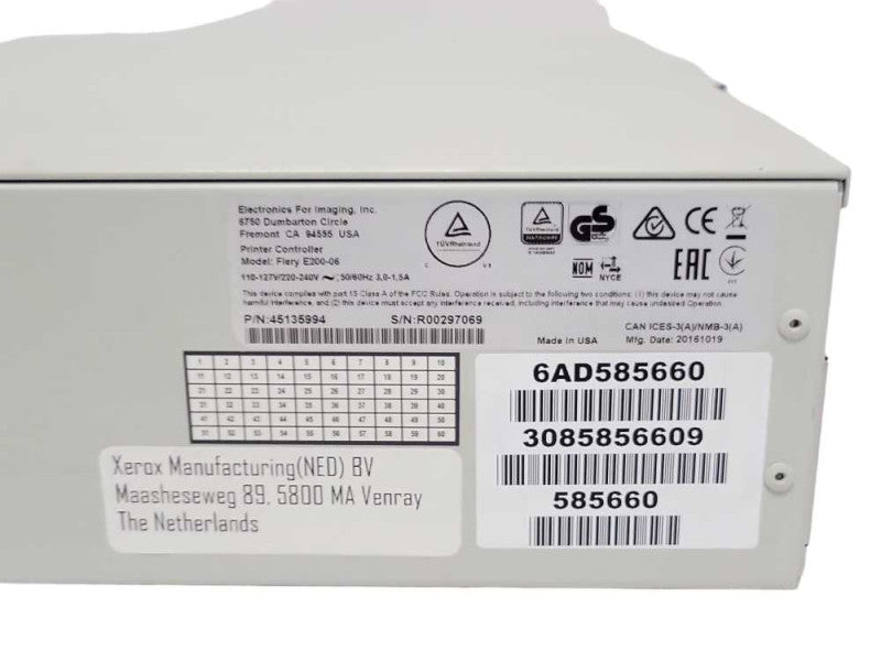 Open-Box XEROX PRINTER CONTROLLER FIERY E200-06 _