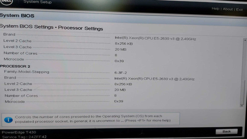 Dell Poweredge T430 2x Xeon E5-2630 V3 @ 2.40ghz / 32gb ram / *READ* #