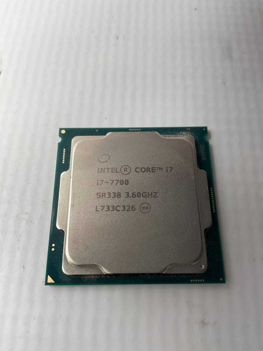 Intel Core i7-7700 @ 3.6GHz CPU Only  -