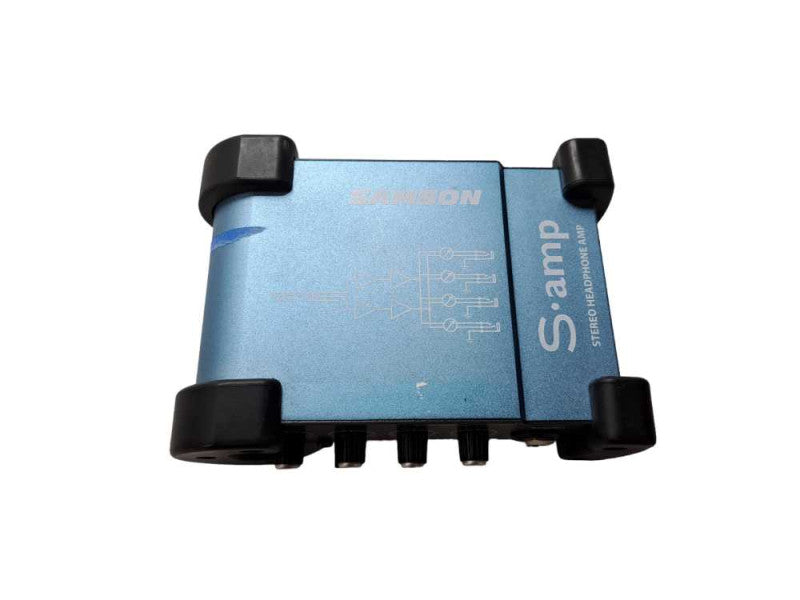 Samson S-amp Stereo Headphone Amp Amplifier 4 Four Channel )
