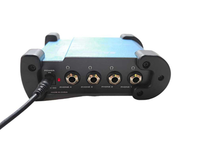 Samson S-amp Stereo Headphone Amp Amplifier 4 Four Channel )