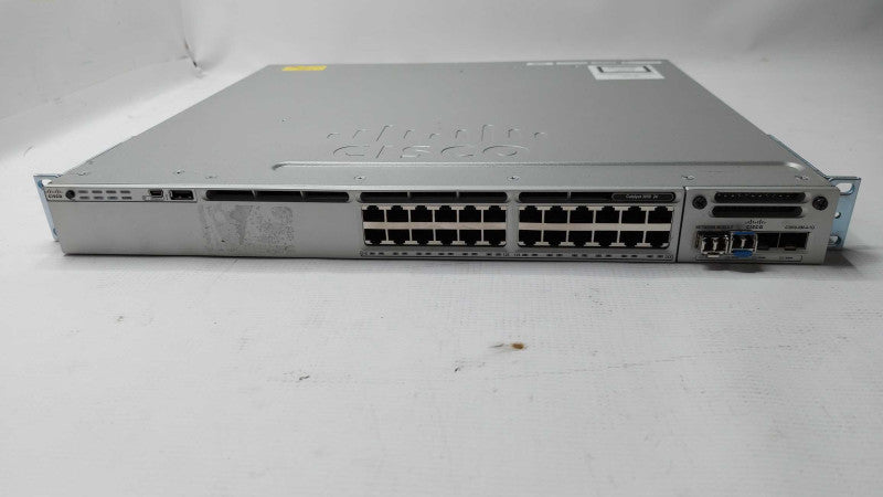 Cisco C3850 series WS-C3850-24T-S Gigabit Network Switch - Fact Reset #