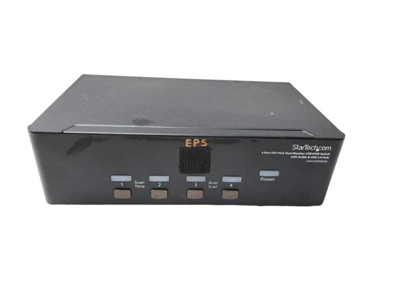 StarTech Starview 4-Port Dual Monitor DVI External KVM USB & Audio )