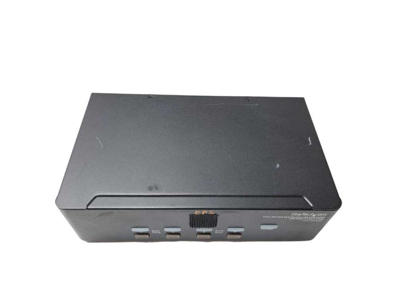 StarTech Starview 4-Port Dual Monitor DVI External KVM USB & Audio )