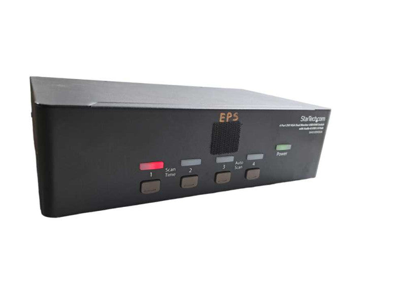 StarTech Starview 4-Port Dual Monitor DVI External KVM USB & Audio )