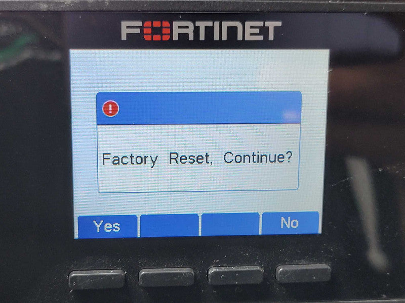 Fortinet FortiFone FON-375 Dual Display Office PoE IP Phone w/ Handset _