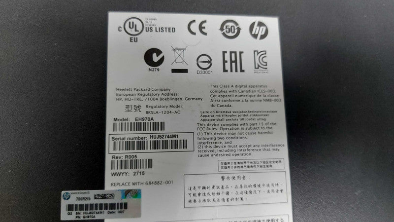 HP LTO-6 Ultrium 6250 EH970A BRSLA-1204-AC  #