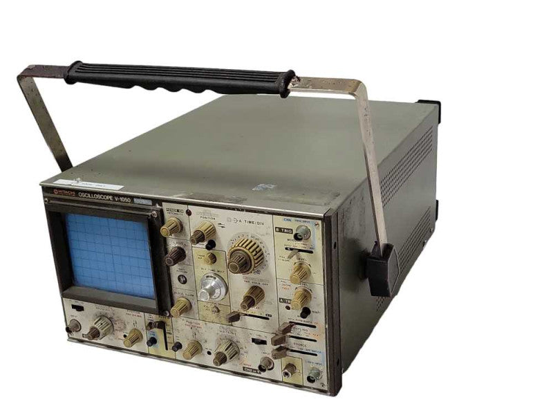 Hitachi V-1050 Oscilloscope - 100 Mhz 2 Channels, READ _