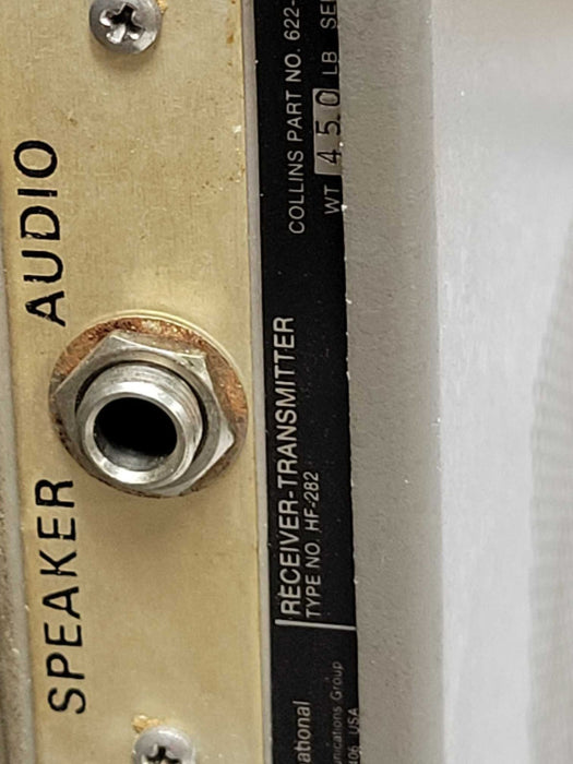 Rockwell Collins Hf 282 receiver transmitter, READ _
