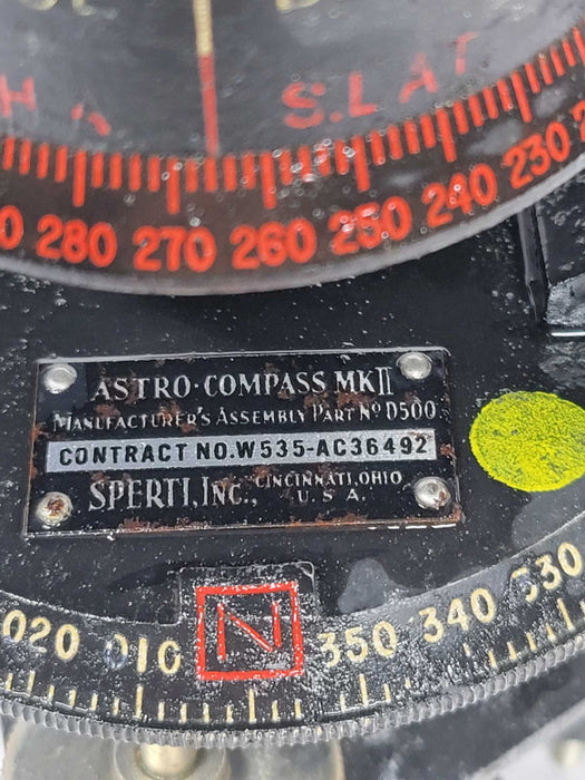ROYAL AIR FORCE WW2 ASTRO COMPASS