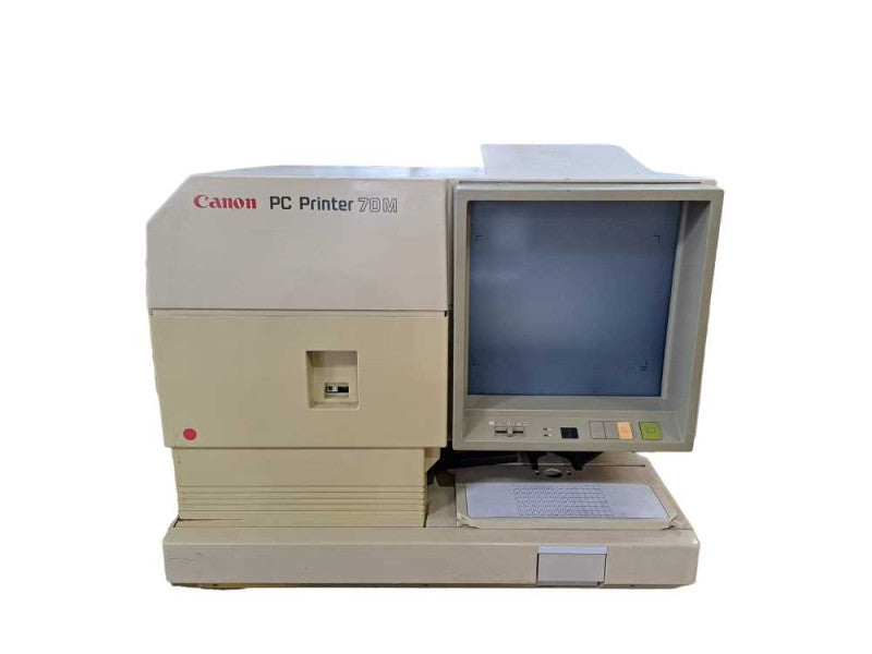 Vintage Canon PC-P70M Microfiche Printer Reader *READ* )