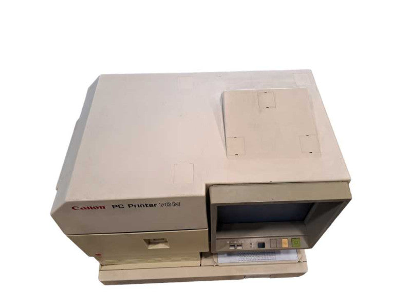 Vintage Canon PC-P70M Microfiche Printer Reader *READ* )