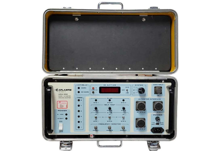 ATLANTIS FLIGHT RESEARCH ARA-552 RADIO ALTIMETER, READ _
